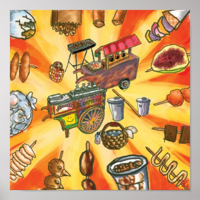 Philippine Food Poster (Front)