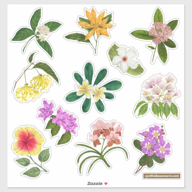 Philippine Garden Flowers (Sheet)