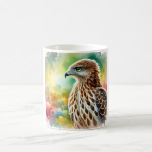 Philippine Honey Buzzard 270924AREF125 - Watercolo Coffee Mug