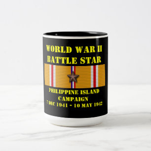 Philippine Island Campaign Two-Tone Coffee Mug