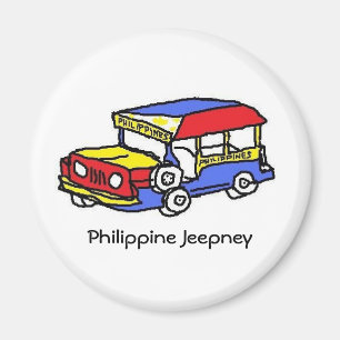 Philippine Jeepney Magnet