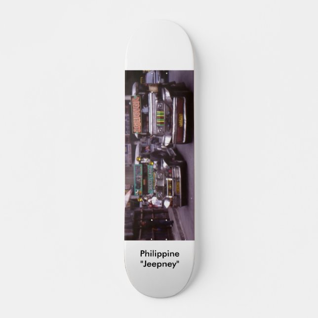 Philippine "Jeepney" Skateboard (Front)