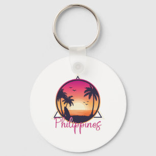 Philippine Pride Beach Surfing Gift Philippines Key Ring