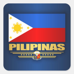 "Philippine Pride" Square Sticker