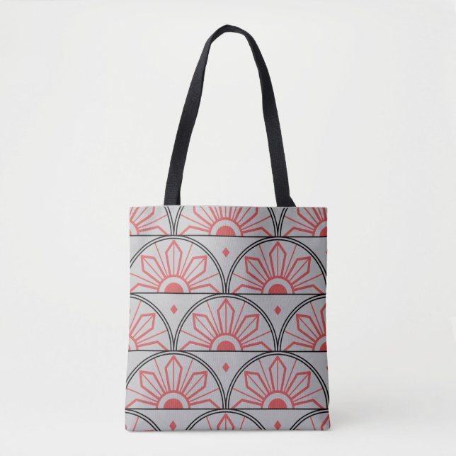 PHILIPPINE SUN PATTERN TOTE BAG (Front)