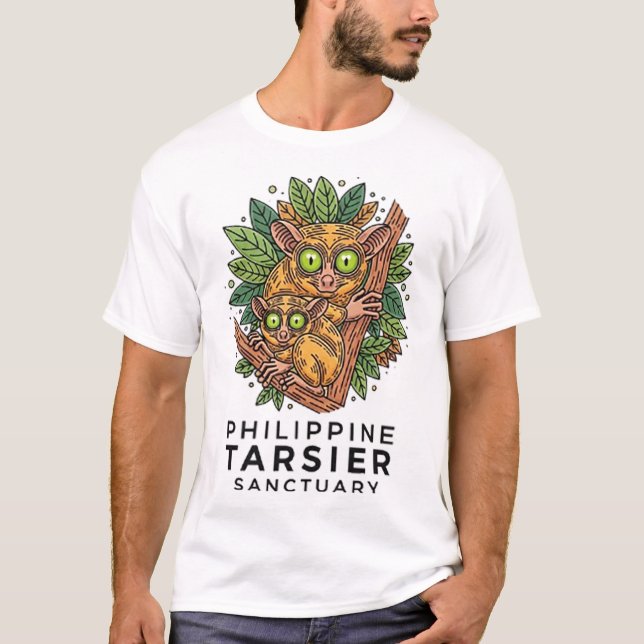 Philippine Tarsier Sanctuary T-Shirt (Front)