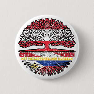 Philippinen Philippinisch Österreich 6 Cm Round Badge