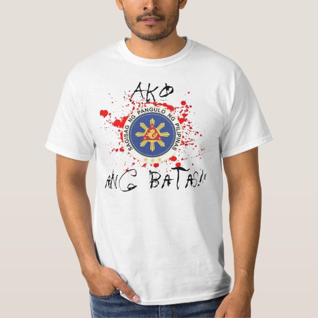 Philippines  "Ako ang Batas"  the President T-Shirt (Front)