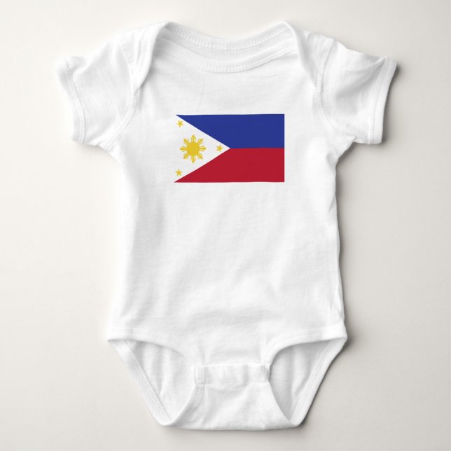 Philippines Baby Bodysuit (Front)
