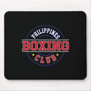 Philippines Boxing Club Gym Boxer Filipino Pinoy P Mouse Pad