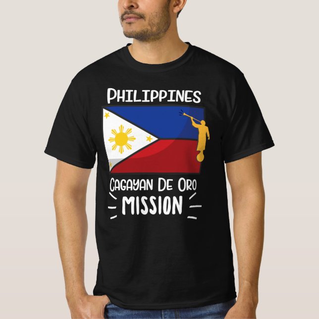 Philippines Cagayan De Oro Mormon LDS Mission T-Shirt (Front)
