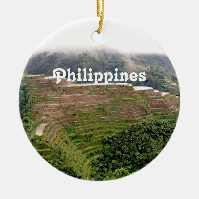 Philippines Ceramic Ornament (Front)