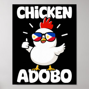 Philippines Chicken Adobo Design Filipino Pinay Fi Poster