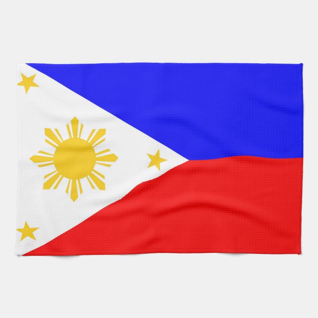 philippines country flag towel (Horizontal)