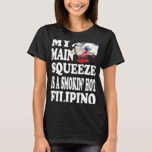 Philippines Culture Girlfriend Wife Filipino Match T-Shirt