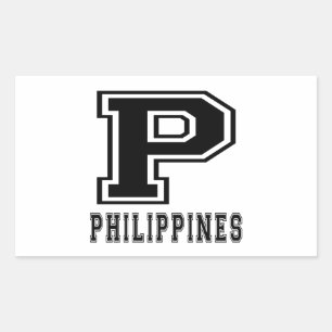 Philippines Designs Rectangular Sticker
