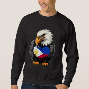 Philippines Eagle Filipino Roots Pinoy Pilipinas P Sweatshirt