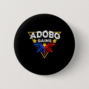 Philippines Filipino Adobo Dish Chicken Pork Natio 6 Cm Round Badge