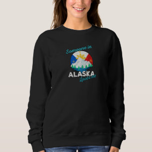 Philippines Filipino Alaska Loves Me Flag Alaskan Sweatshirt