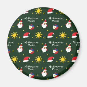 Philippines Filipino Christmas Maligayang Pasko Magnet