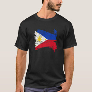 Philippines Filipino Flag Pinoy Pinay Manila Fan L T-Shirt