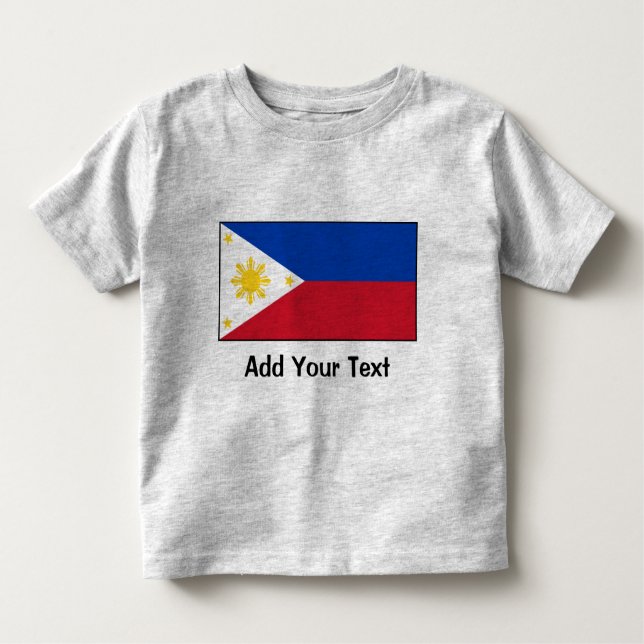 Philippines – Filipino Flag Toddler T-Shirt (Front)