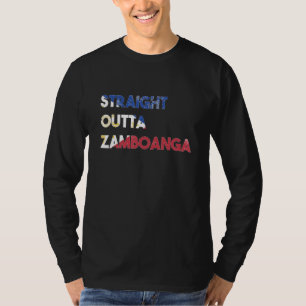 Philippines Filipino Island Proud Straight Outta Z T-Shirt