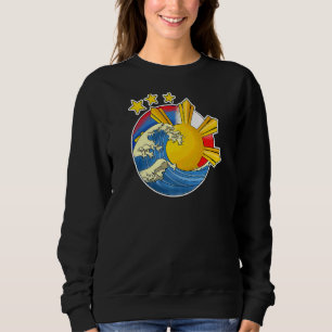 Philippines Filipino Japanese Japan Japino Flag Wa Sweatshirt