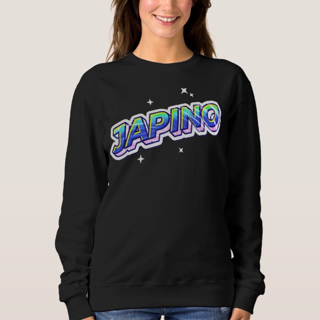 Philippines Filipino Japanese Japan Japino Proud M Sweatshirt (Front)