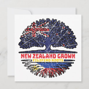 Philippines Filipino New Zealander New Zealand Card
