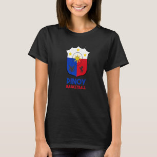 Philippines Filipino Pinoy Basketball Basket Ball  T-Shirt