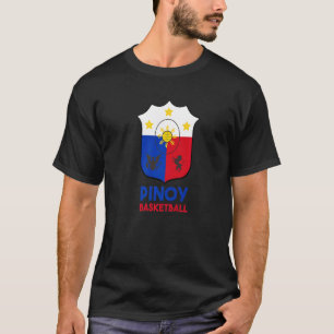 Philippines Filipino Pinoy Basketball Basket Ball T-Shirt