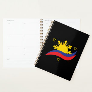 Philippines Filipino Pinoy Flag Planner