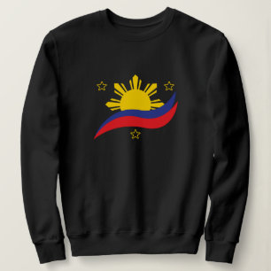 Philippines Filipino Pinoy Flag Sweatshirt