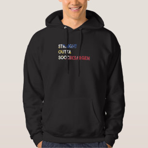 Philippines Filipino Proud Straight Outta Soccsksa Hoodie