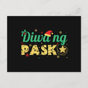 Philippines Filipino Spirit of Christmas Postcard