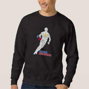 Philippines Filipino Sport Basketball Basket Ball Sweatshirt