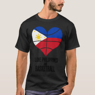 Philippines Filipino Sport Basketball Basket Ball T-Shirt