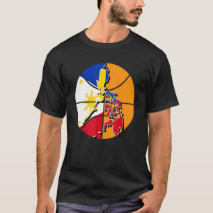 Philippines Filipino Sport Basketball Basket Ball  T-Shirt