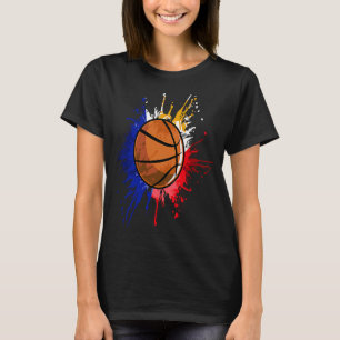 Philippines Filipino Sport Basketball Basket Ball T-Shirt