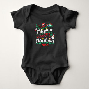 Philippines - Filipino Who Loves Christmas Baby Bodysuit