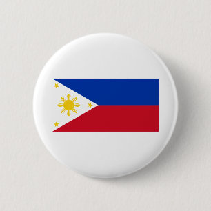 Philippines Flag 6 Cm Round Badge