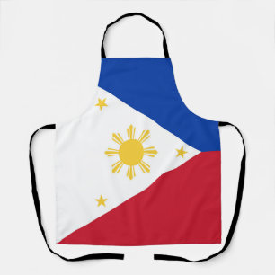 Philippines flag apron