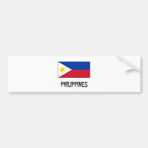 Philippines Flag Bumper Sticker