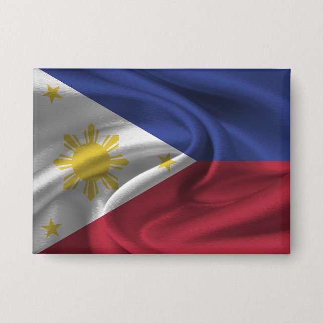 Philippines Flag Button (Front)
