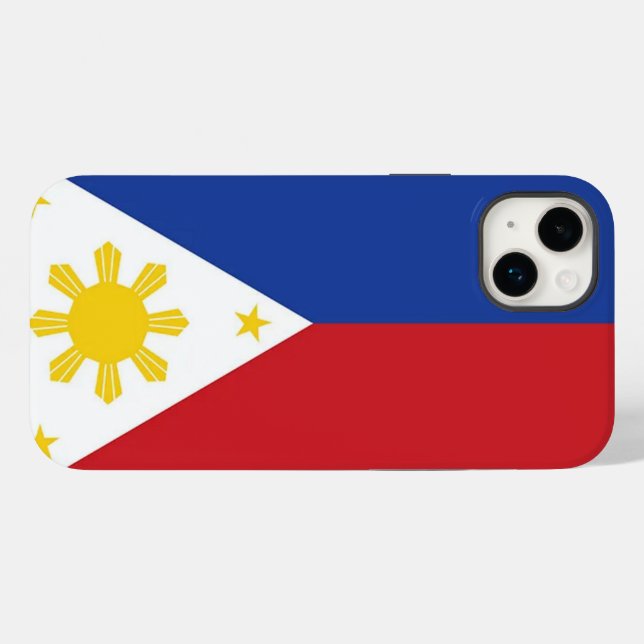 Philippines flag Case-Mate iPhone case (Back (Horizontal))