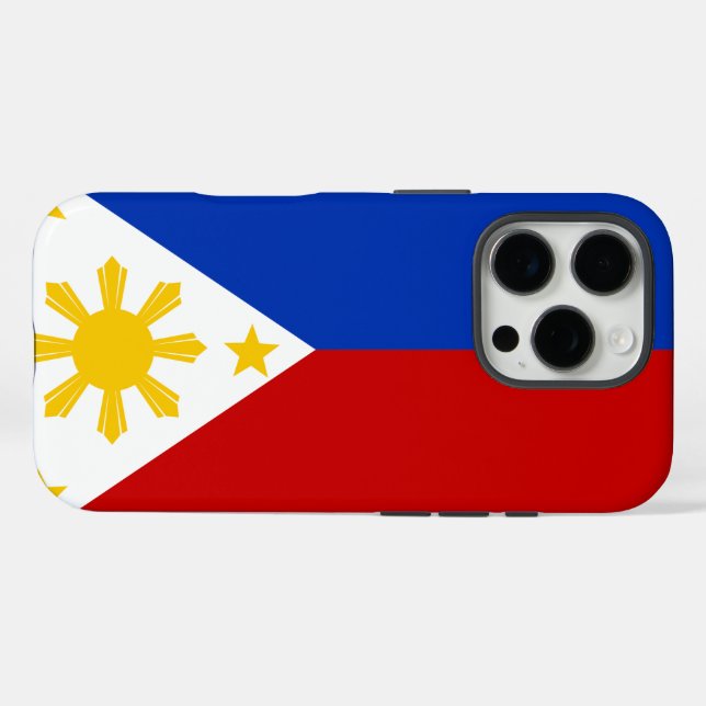 Philippines Flag Case-Mate iPhone Case (Back (Horizontal))