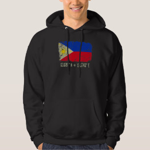 Philippines Flag Coordinates Men Women Filipino He Hoodie