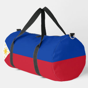 Philippines flag duffle bag