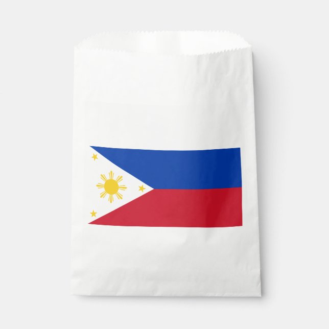 Philippines Flag Favour Bag (Front)